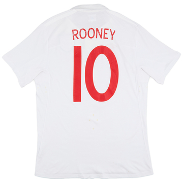 2009-10 England Home Shirt Rooney #10 - 6/10 - (L)