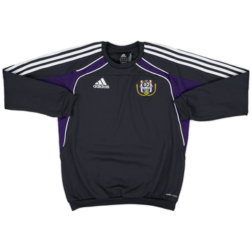 2010-11 Anderlecht adidas Sweat Top - 9/10 - (S)