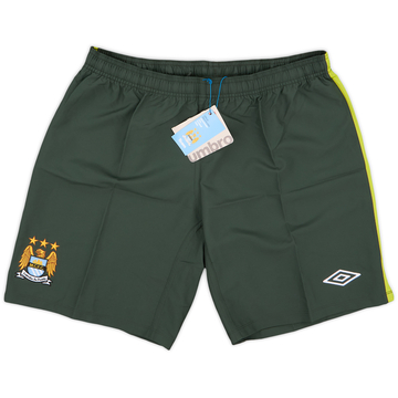 2011-12 Manchester City Umbro GK Shorts (XL)