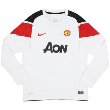 2010-12 Manchester United Away L/S Shirt - 8/10 - (L.Boys)