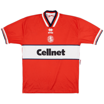 1997-98 Middlesbrough Home Shirt - 8/10 - (XL)