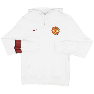 2013-14 Manchester United Nike Hooded Sweat Top - 8/10 - (M)