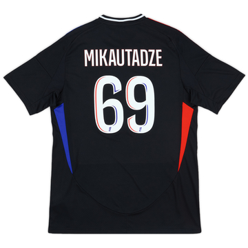 2024-25 Lyon Away Shirt Mikautadze #69
