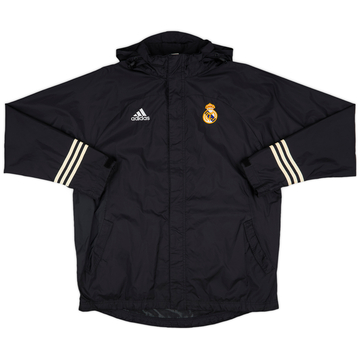 2002-03 Real Madrid adidas Hooded Rain Jacket - 7/10 - (XXL)