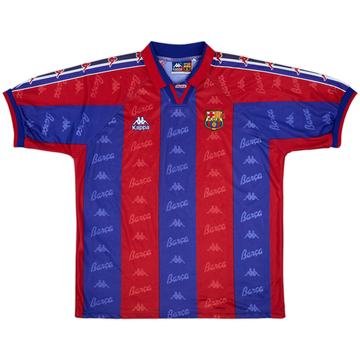 1995-97 Barcelona Home Shirt - 5/10 - (XL)