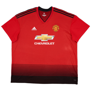 2018-19 Manchester United Home Shirt - 9/10 - (3XL)