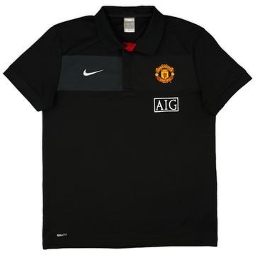 2009-10 Manchester United Nike Polo Shirt - 8/10 - (L)