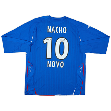 2007-08 Rangers Home L/S Shirt Nacho Novo #10 - 9/10 - (XL)
