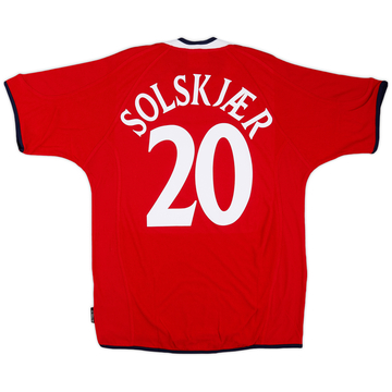 2000-02 Norway Home Shirt Solskjaer #20 (M)