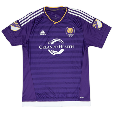 2015 Orlando City Authentic Home Shirt - 9/10 - (L)
