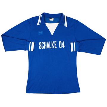 1977-78 Schalke Home L/S Shirt - 7/10 - (M)