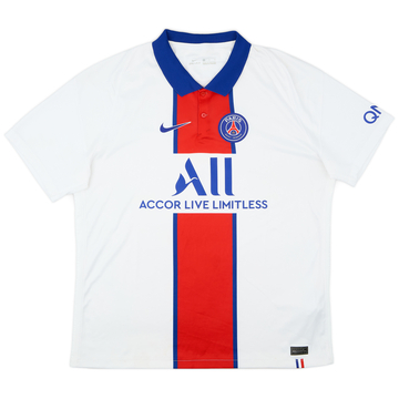 2020-21 Paris Saint-Germain Away Shirt - 7/10 - (XL)