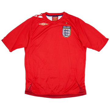 2006-08 England Away Shirt - 5/10 - (L)