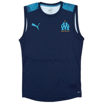 2018-19 Olympique Marseille Puma Training Vest - 8/10 - (XS)