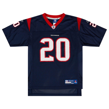 2008-11 Houston Texans Slaton #20 Reebok On Field Jersey (Home) Y