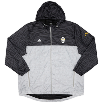 2016-17 Juventus adidas Hooded Rain Jacket - 8/10 - (XXL)