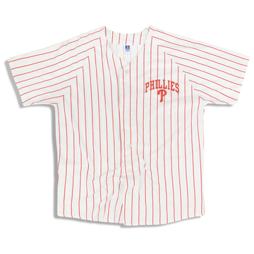 2000s Philadelphia Phillies Russell Athletic Jersey Tee (Home) XL