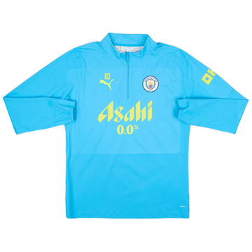 2024-25 Manchester City Player Issue 1/4 Zip Training Rain Top #10 (Grealish) - 9/10 - (M)