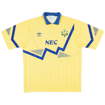 1990-92 Everton Away Shirt - 8/10 - (XL)