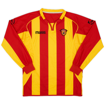 2010-11 Benevento Home L/S Shirt - 9/10 - (S)
