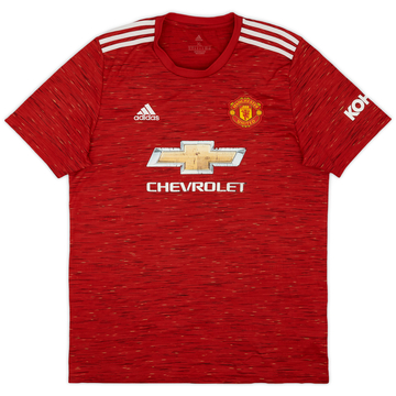 2020-21 Manchester United Home Shirt - 4/10 - (XL)