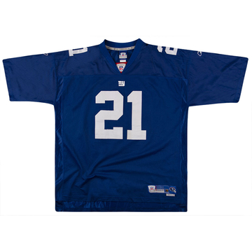 2005-06 New York Giants Barber #21 Reebok Premier Jersey (Home) XXL