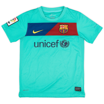 2010-11 Barcelona Away Shirt - 8/10 - (S.Boys)