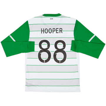 2011-12 Celtic Away L/S Shirt Hooper #8 - 9/10 - (M)