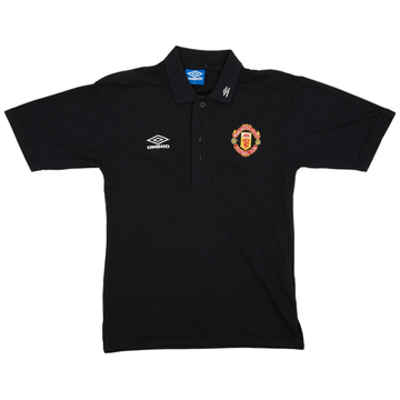 1990s Manchester United Umbro Polo Shirt - 9/10 - (S)