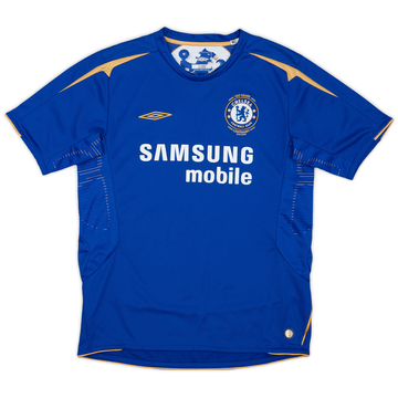 2005-06 Chelsea Centenary Home Shirt - 9/10 - (M.Boys)