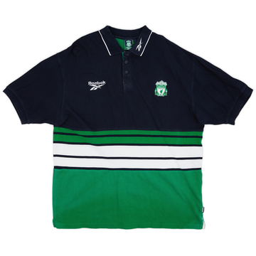 1999-00 Liverpool Reebok Polo Shirt - 9/10 - (L)