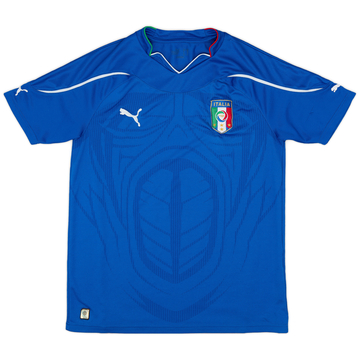 2010-12 Italy Home Shirt - 8/10 - (XL.Boys)