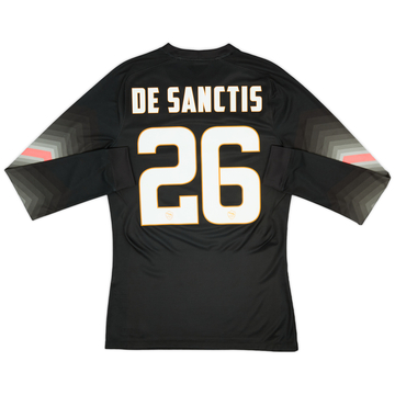 2014-15 Roma Player Issue GK Shirt De Sanctis #26 - 9/10 - (M)