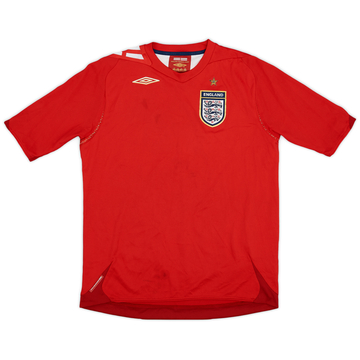 2006-08 England Away Shirt - 9/10 - (L.Boys)