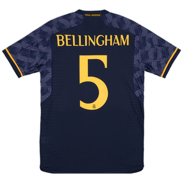 2023-24 Real Madrid Authentic Away Shirt Bellingham #5