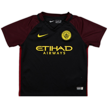 2016-17 Manchester City Away Shirt - 9/10 - (4-5 Years)