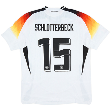 2024 Germany Match Issue European Championship Home Shirt Schlotterbeck #15