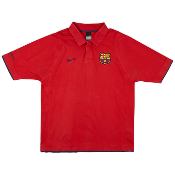 2006-07 Barcelona Nike Polo Shirt - 8/10 - (XL)