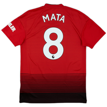2018-19 Manchester United Home Shirt Mata #8 - 8/10 - (S)