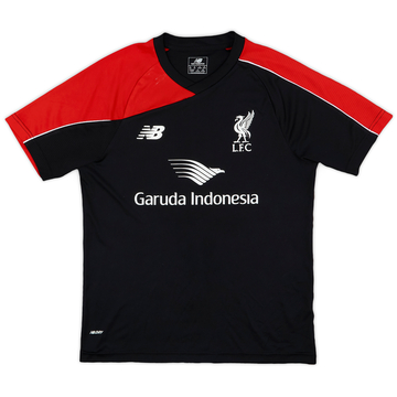 2015-16 Liverpool New Balance Training Shirt - 7/10 - (S)