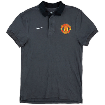 2012-13 Manchester United Nike Polo Shirt - 8/10 - (S)
