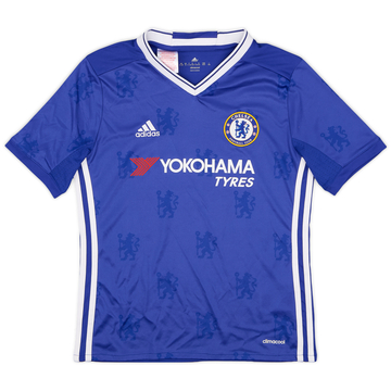 2016-17 Chelsea Home Shirt - 8/10 - (M.Boys)