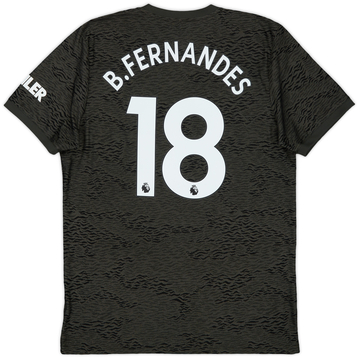 2020-21 Manchester United Away Shirt B. Fernandes #18 - 8/10 - (L)