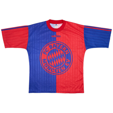 1995-96 Bayern Múnich adidas Camiseta de entrenamiento - 9/10 - (S)