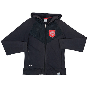 2004-05 Manchester United Nike Hooded Track Jacket - 6/10 - (S)