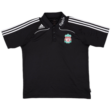 2008-09 Liverpool adidas Polo Shirt - 8/10 - (L)