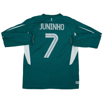 2004-05 Celtic Away L/S Shirt Juninho #7 - 7/10 - (XL)