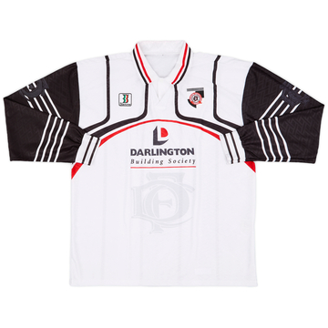 1998-99 Darlington Home L/S Shirt - 8/10 - (XL)