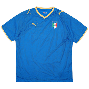 2007-08 Italy Home Shirt - 6/10 - (XL)