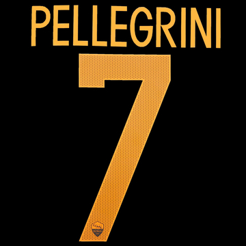2017-18 Roma Third Pellegrini #7 Name Set